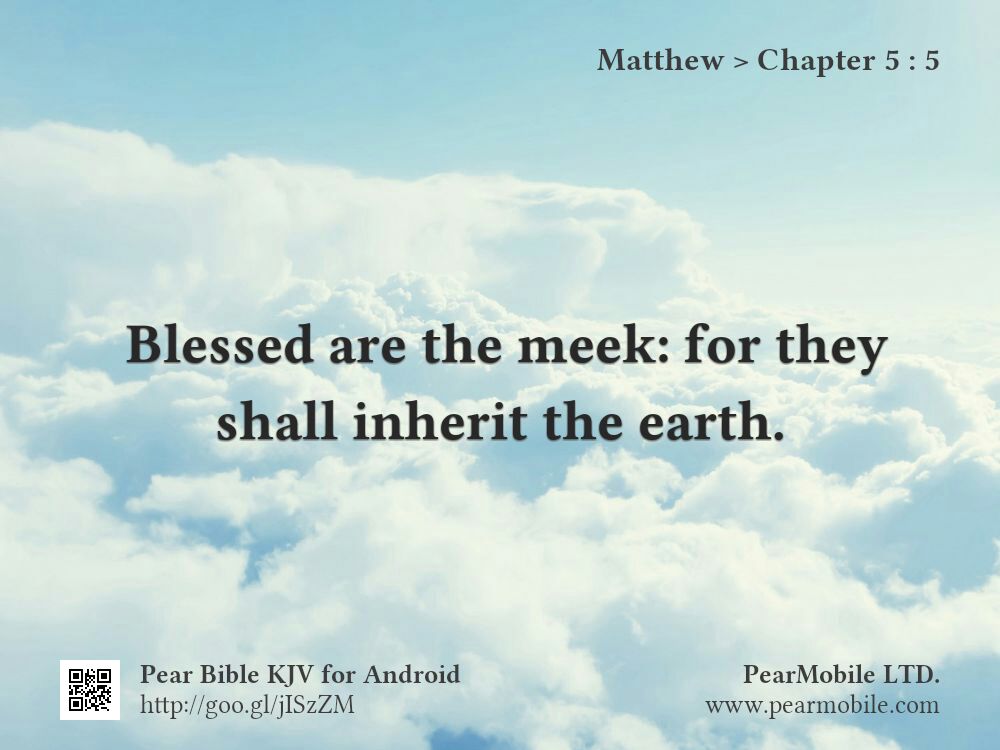 Matthew, Chapter 5:5